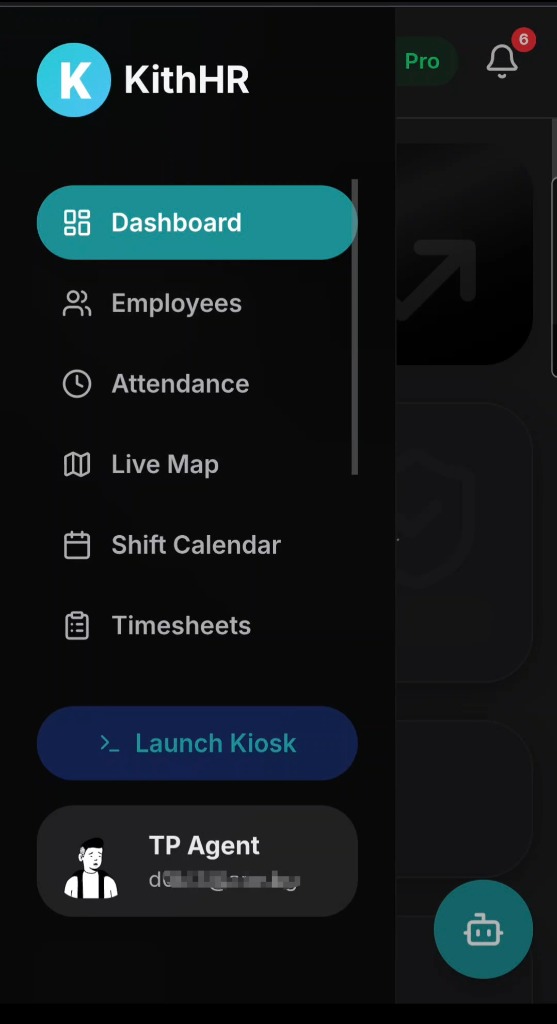 Digital PIN Clock-In Kiosk